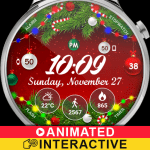 Christmas Lights Watch Face 1.22.12.1422 Mod Apk