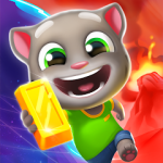 Talking Tom Time Rush Mod Apk Unlimited Money