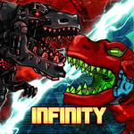 DinoRobot Infinity Dinosaur 2.16.2 Mod Apk Unlimited Money