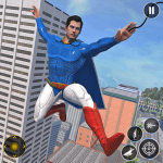 Flying Rope Hero Man Spider 1.1.1 Mod Apk Unlimited Money