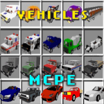 MCPE Vehicles Cars Mod 8.2.1 Mod Premium