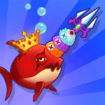 Shark vs Fish .io-Hungry World Mod Apk Unlimited Money