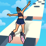 Sky Roller Rainbow Skating 1.19.3 Mod Apk Unlimited Money