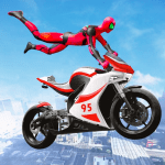 Superhero Bike Stunt Racing 3D 1.2 Mod Apk Unlimited Money