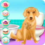 Cute Lady Labrador Caring VARY Mod Apk Unlimited Money