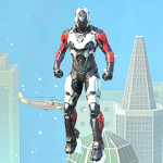 Super hero Flying iron jet man Mod Apk Unlimited Money