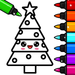 Kids Drawing Coloring Book 10 Mod Apk Unlimited Money