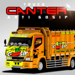 Truck CANTER Indonesia 41 Mod Apk Unlimited Money