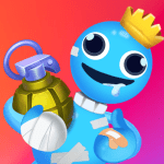 Kick Rainbow Monster 1.4 Mod Apk Unlimited Money