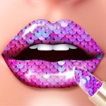 Lip Art DIY Perfect Lipstick 0.5 Mod Apk Unlimited Money