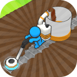 PowerWasherMan – toilet clean 1.0.5 Mod Apk Unlimited Money