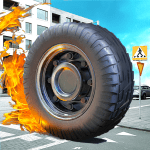 Crazy Tire – Reach the Moon 6.16 Mod Apk Unlimited Money