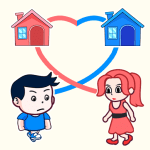 Draw To Home Love Couple 1.1 Mod Apk Unlimited Money