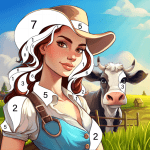 Farm Color – Paint by number 1.0.3 Mod Apk Unlimited Money