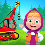 Masha and the Bear truck games 0.0.13 Mod Apk Unlimited Money