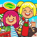 My Pretend Grocery Store Games 3.2 Mod Apk Unlimited Money