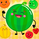 Fruit Merge Watermelon Puzzle 0.8 Mod Apk Unlimited Money