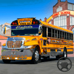 School Bus Transport Simulator 1.3 Mod Apk Unlimited Money