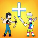 Merge Stickman Warrior 1.2 Mod Apk Unlimited Money