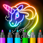 Learn to Draw Glow Cartoon 1.0.19 Mod Apk Unlimited Money