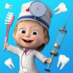 Masha and the Bear Dentist 1.6.1 Mod Apk Unlimited Money