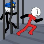 Red and Blue Stickman Escape Mod Apk Unlimited Money