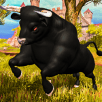 Angry Bull Attack Cow Games 3D 1.7 Mod Apk Unlimited Money