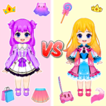 Chibi Dress Up Makeup Games VARY Mod Apk Unlimited Money