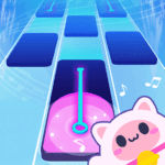 Cat Piano Tiles Rhythm Games 0.1.7 Mod Apk Unlimited Money